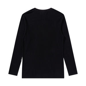 Camicie Casual per gli uomini di straordinaria qualità t-shirt a manica lunga stampa a sublimazione con motivo a carattere Jersey in tessuto bianco digitale - Product Image 2