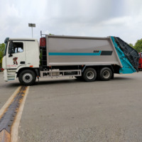 Camion à ordures municipales Foton Auman 23m³, Fourniture directe usine, Carrosserie compacteuse, Euro 6, Gestion des déchets urbains