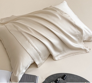 Set <span class=keywords><strong>Federe</strong></span> e Copricuscini in Tencel Certificato Oeko-Tex 300TC, Morbide come Seta. - Product Image 3