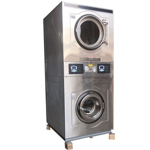 Precio de fábrica de la venta caliente lavadora secadora de alta calidad de doble pila lavadora-secadora - Product Image 2