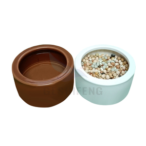 Mangeoire en céramique <span class=keywords><strong>GSF</strong></span> G1233, matériau céramique, mangeoire pour pigeons, abreuvoir surélevé en céramique, plats pour perroquets, bol de nourriture - Product Image 4