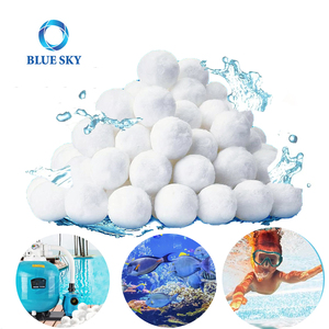 Tái sử dụng 1.54lbs hồ bơi Lọc bóng hồ bơi Lọc phương tiện truyền thông bóng thay thế cho cát lọc bơm & trên mặt đất hồ bơi Máy hút bụi bộ phận - Product Image 2