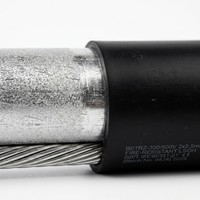 Câble électrique flexible isolé minéral résistant au feu BBTRZ en cuivre à 2 conducteurs avec gaine LSOH, alimentation industrielle IEC 0,6/1 kV