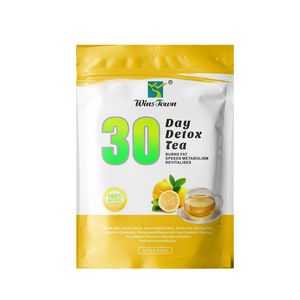 Thé aux fruits de citron détoxifiant et amincissant pendant 30 jours pour brûler les graisses et perdre du poids, sachets de thé aux herbes pour un <span class=keywords><strong>ventre</strong></span> plat, thé Rooibos - Product Image 3