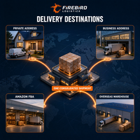 Firebird Top Sea Freight Forwarder Agent Shipping DDP Door to Door Transport Maritime International Chine vers Canada France Italie