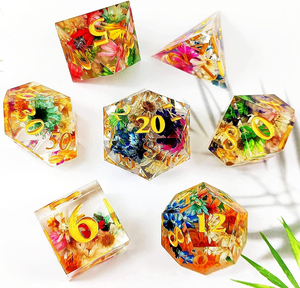Large Silicone Dice Mold for Resin Casting Polyhedral DND Dice, DIY Candles Plaster Dices Making Board Games Home Decor - Product Image 5