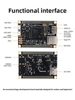 Papan Pengembangan FPGA Mikro Fase XILINX Artix 7 Seri XC7A35T A7-Lite