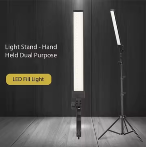 Kit a LED portatile dimmerabile 5500K fotografia Video per feste forniture per iPad con fotocamera compatibile 360 la luce di riempimento della cabina <span class=keywords><strong>fotografica</strong></span> - Product Image 2