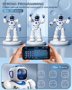 <span class=keywords><strong>Robot</strong></span> jouet intelligent RC au design moderne, programmable, interactif, avec commande vocale et contrôle par application - Product Image 3