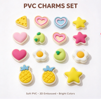 Lot de breloques DIY en PVC 3D pour coques de téléphone, accessoires de décoration pour étuis de téléphone portable, cadeau pour enfants et filles
