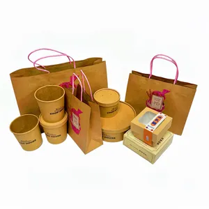 กล่องกระดาษสำหรับใส่อาหารแบบใช้แล้วทิ้งกล่องใส่อาหารแบบซูชิกล่องใส่อาหารแบบญี่ปุ่น
