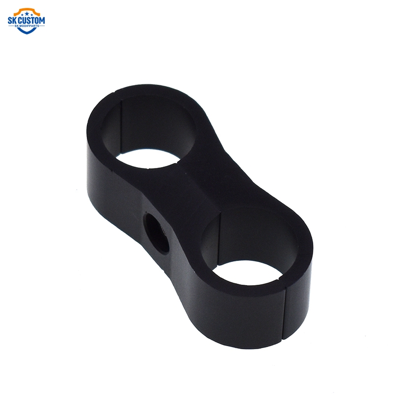 CNC обрабатывающие алюминиевые соединители зажим AN5 AN6 AN8 AN10 двойной шланг для соединения труб