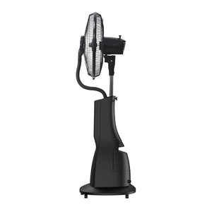 Ventilateur de refroidissement numérique en plastique avec télécommande, pulvérisation de brume, oscillation et minuterie pour hôtel, extérieur et usage domestique, haute performance, à piles - Product Image 2