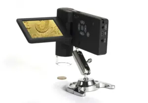 DZM-5PT 5.0MP 1200x Magnification Handheld Mobile LCD Digital Microscope With Micro-SD Storage