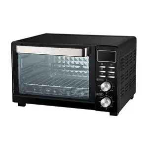 Promo besar Oven elektrik 45l Stainless Steel, Oven pemanggang roti elektrik, Oven pemanggang roti elektrik