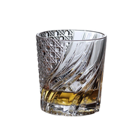 Juego de Vasos de Whisky Modernos con Relieve, Sublimados, Reutilizables, Libres de Plomo, Duraderos, de Doble Pared, Apilables, Estilo Old Fashioned, 4/6 Unidades