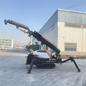 Nhỏ <span class=keywords><strong>mini</strong></span> Spider <span class=keywords><strong>Crawler</strong></span> di động cần cẩu xây dựng 3ton Công suất thủy lực cánh tay động cơ - Product Image 2