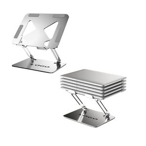 Custom <b>Tablet</b> Steel PC <b>Stand</b> Adjustable Metal Notebook Computer Foldable Portable Laptop <b>Stand</b> for Desk - Product Image 2