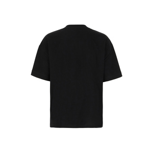 Camiseta realizada en algodón puro que se caracteriza por el logotipo estampado en contraste en la parte delantera. -Cuello redondo acanalado-Hombro caído - Product Image 2