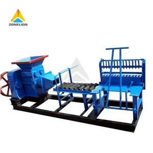 Automatic Red Clay Hollow Brick Making Machine Lowest Price Professional Equipment Soil Cement Block Making Machinery