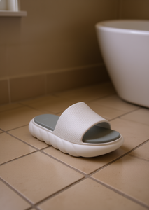 Sandali EVA da donna con punta aperta, tinta unita, ultra morbidi, infradito comode, pantofole da casa, taglia 26, per tutte le stagioni - Product Image 2