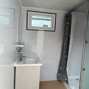 Les salles de <span class=keywords><strong>douche</strong></span> portatives et mobiles de conteneur avec des toilettes sont fortement appropriées pour l'usage aux chantiers de construction et dans les banlieues extérieures - Product Image 5