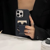 Étui de téléphone portable en cuir pliable multifonction BAILI Factory pour Iphone 13 Promax, couleur givrée mate TPU