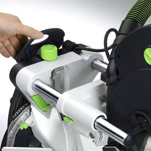 Sierra de corte de perfiles Festool KS120EB 1600W 220V con láser infrarrojo para aluminio y perfiles - Product Image 3