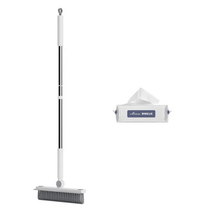 Brosse de nettoyage 2-en-1 pour sols et carrelages, à long manche et poils rigides, pour fentes et interstices, idéale pour le dropshipping Shopify - Product Image 6