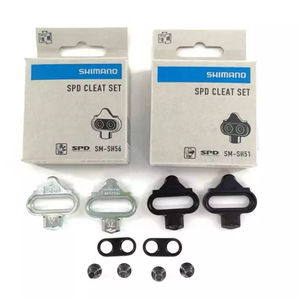 Plaquettes de pédale <span class=keywords><strong>Shimano</strong></span> SH51/SH56 pour chaussures de cyclisme SPD, adaptateur de pédale de vélo VTT, autres pièces <span class=keywords><strong>Shimano</strong></span> - Product Image 1