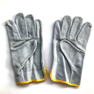 Barato al por mayor de cuero de vaca de cuero de soldadura guantes de trabajo - Product Image 3