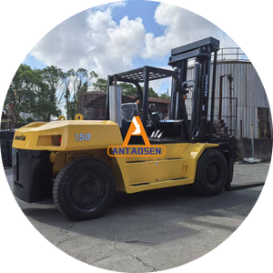 Chariot élévateur Komatsu d'occasion FD150 15 tonnes équipement de manutention multifonctionnel chariot élévateur d'occasion efficace machine abordable à vendre - Product Image 6