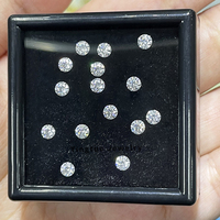 Moissanite 8 Cœurs 8 Flèches, Couleur D, Forme Ronde, Qualité GRA, Prix Fournisseur, Moissanite Blanche Meele 1 Carat en Vrac, Prix par Carat