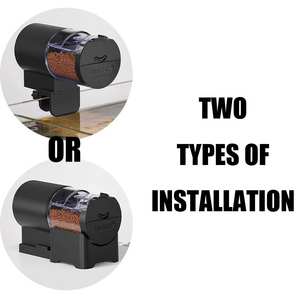100ML 자동 어항 먹이 공급기 관상어 거북이 지능형 타이머 사료 급식기 수족관 물고기 사료 - Product Image 6