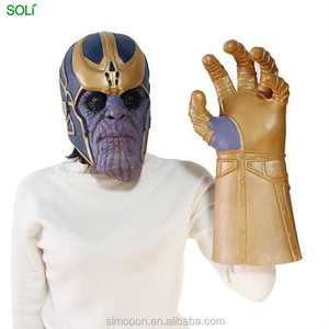 Hecho en China al por mayor promocional barato y buena <span class=keywords><strong>película</strong></span> Cosplay acción Thanos juguetes de guerra del infinito guante - Product Image 5