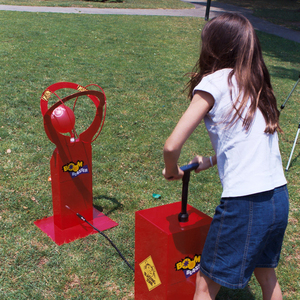 Stand de fête foraine extérieur personnalisé, jeu d'arcade gonflable interactif multijoueur de combat avec ballons à gonfler - Product Image 3
