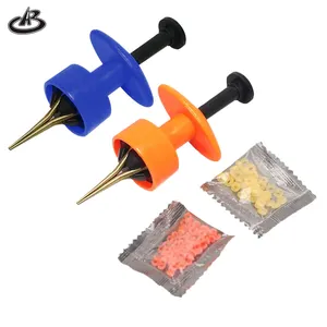 Красный червь на приманке устройство соединенная паутина дождевой червь мотыльца зажим живая приманка комплект рыболовных принадлежностей принадлежности для снаряжения - Product Image 2