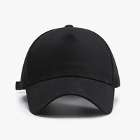 Gorra de Béisbol de 5 Paneles con Parte Superior Rígida, Lisa, Personalizable con Bordado e Impresión de Logotipo, Visera Curva