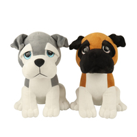 OEM ODM Vente en gros Personnalisé Jouet en peluche mignon pour chien Jouets en peluche 27CM Poupée pour chien Oreillers doux pour cadeaux de bébé