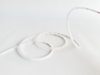 Mini néon LED flexible DC24V 5x5.5mm, éclairage de meuble ultra-plat, étanche IP65, type dôme, diffuseur LED en silicone, cordon pliable verticalement