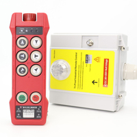 Télécommande sans fil anti-interférence neuve pour grues industrielles, 6 boutons avec contrôle de vitesse haute/basse