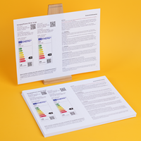Personnalisable Pas Cher Catalogue Brochure Flyer Impression Carton Kraft Offset Duplex Board-Notices d'instruction de haute qualité Affiches