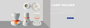 Portalámparas plano de bayoneta B22, portalámparas montado en el techo, luz LED para el hogar, portalámparas plano Circular - Product Image 4