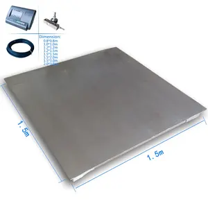 High-Precision Stainless steel 2000Kg Platform Floor Weighing Scale