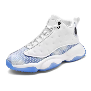 Men's PU Leather Running Shoes Fashion <b>Sneakers</b> with Breathable <b>Waterproof</b> Walking Sports Shoes Young Students Basketball Shoes - Product Image 2