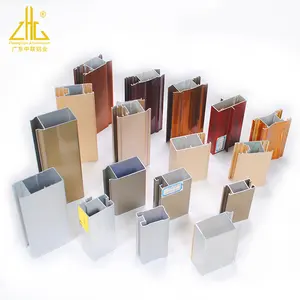 Extrusion 6063 6061 aluminium composite building fabrication material for windows and door