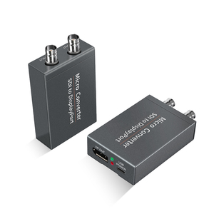 Convertisseur <span class=keywords><strong>vidéo</strong></span> Justlink 1080P SDI vers DP, adaptateur micro-convertisseur, <span class=keywords><strong>conversion</strong></span> audio et <span class=keywords><strong>vidéo</strong></span> en temps réel 1080p SDI vers DP - Product Image 1
