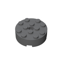 Blocs de construction 0,1 kg/33 pièces 87081 Rond 4*4 avec trou d'axe Brique Jouet d'idée pour enfants Brique cylindrique Accessoires techniques DIY
