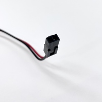 Câble d'alimentation CC étanche à 2 broches pour montage sur panneau LED extérieur, M12 M16 18 20 22 AWG, pour éclairage extérieur