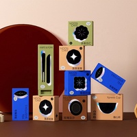 Boîte d'emballage de café de luxe en carton personnalisée en gros, boîte de café en papier avec logo personnalisé pour emballage cadeau
